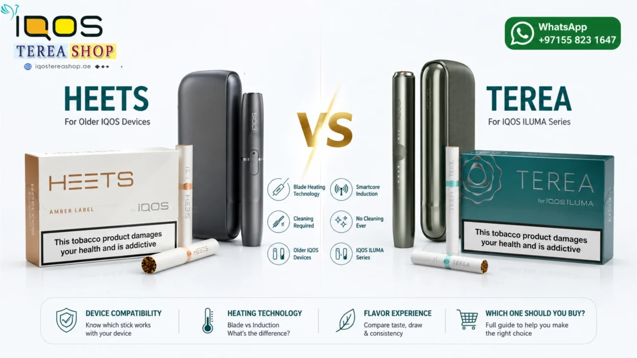 IQOS Heets vs Terea Sticks Whats the Difference and Which Should You Buy in Dubai